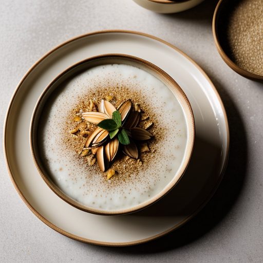 India Khir (Rice Pudding With Almonds recipe image