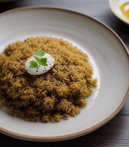 Indian Coconut Rice Pilaf recipe image