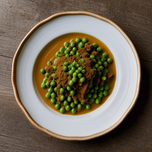 Indian Curried Peas recipe image