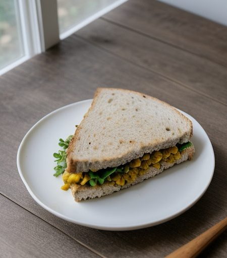 Indian Lentil Sandwich Spread (Vegan recipe image