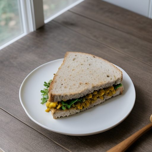 Indian Lentil Sandwich Spread (Vegan recipe image