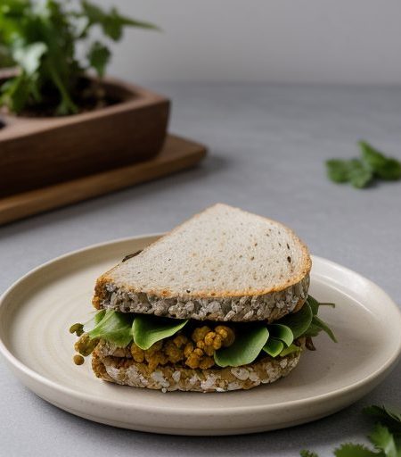 Indian Lentil Sandwich Spread (Vegan recipe image