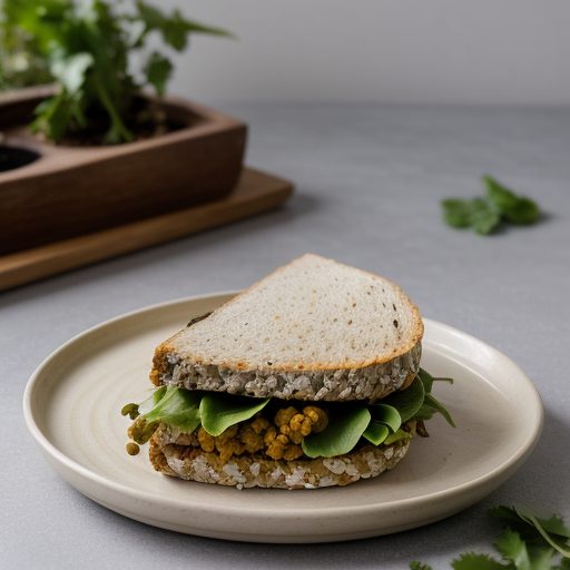 Indian Lentil Sandwich Spread (Vegan recipe image