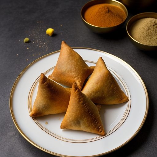 Indian Samosas Easier recipe image