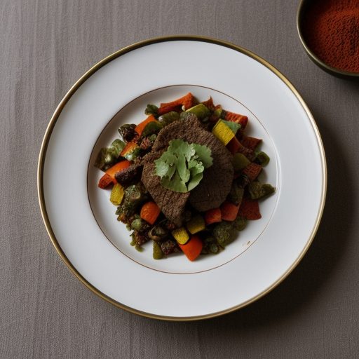 Indian Spiced Beef & Vegetables recipe image
