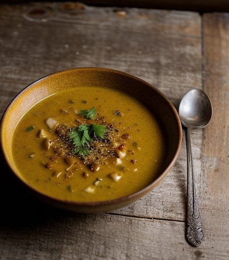 Indian Style Potato Soup recipe image