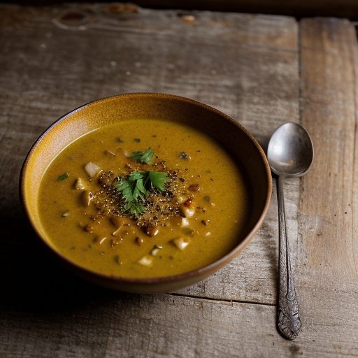 Indian Style Potato Soup recipe image