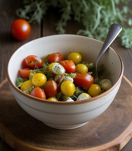 Indian Summer Tomato Salad recipe image