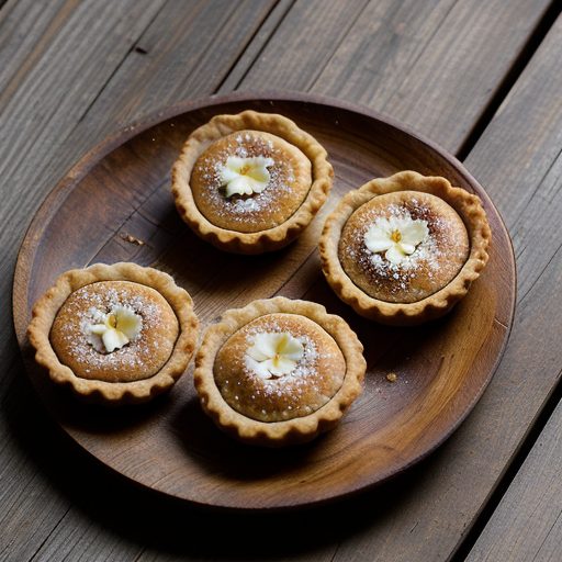Individual Apple Rum Raisin Tartlets recipe image