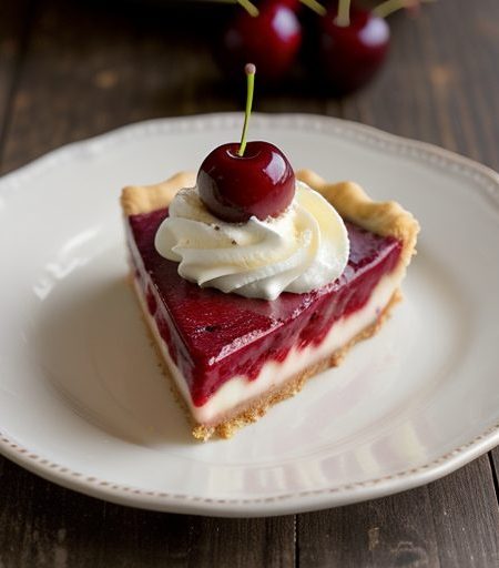 Individual Cherry Cheese Cakes recipe image