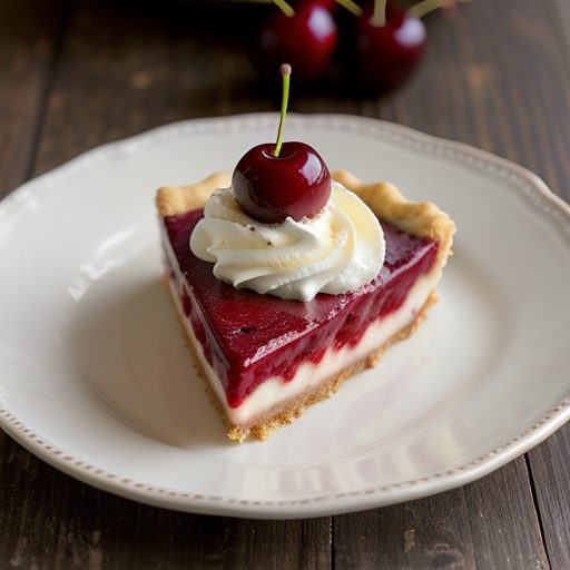 Individual Cherry Cheese Cakes recipe image