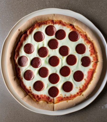 Individual Funny Faces Pizza recipe image