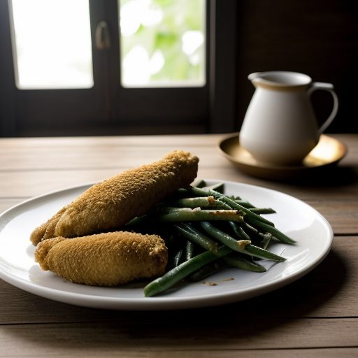 Indonesian Chicken With Green Beans recipe image