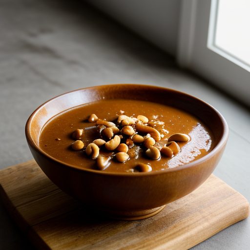 Indonesian Hot Peanut Sauce recipe image