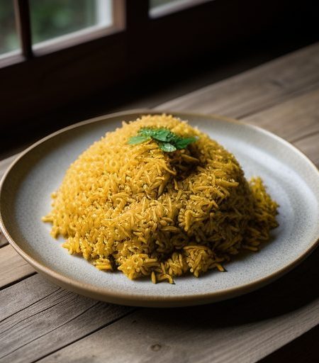 Indonesian Yellow Rice recipe image