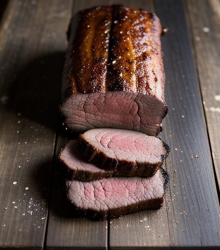 Indoor Barbequed Beef Brisket recipe image