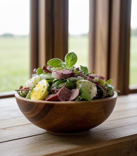 Insalata Mista Con Limone (Mixed Salad With L recipe image