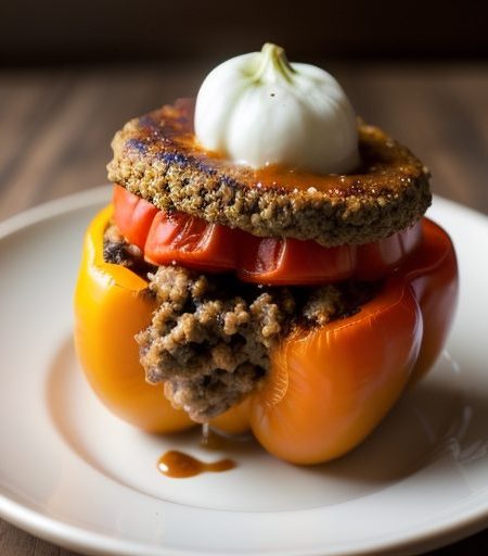 Inside Out Stuffed Peppers recipe image