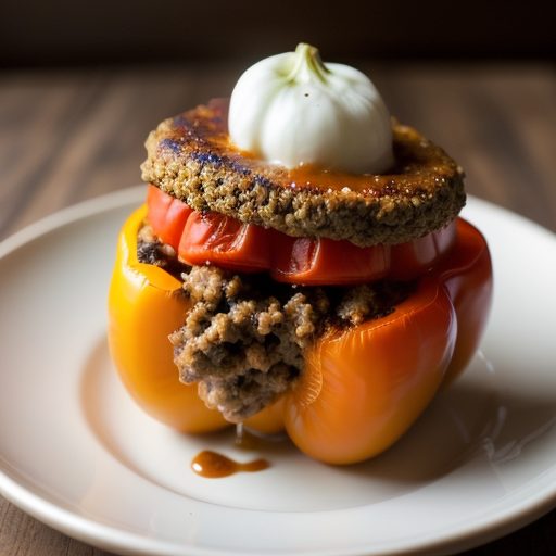 Inside Out Stuffed Peppers recipe image