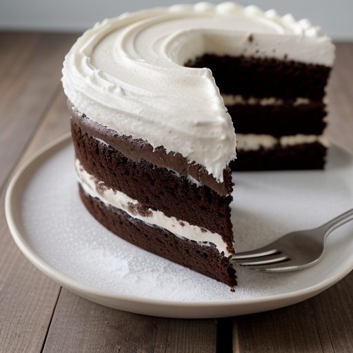 Instant Chocolate Cream Cake recipe image