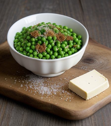 Iowa Peas & Cheese Salad recipe image