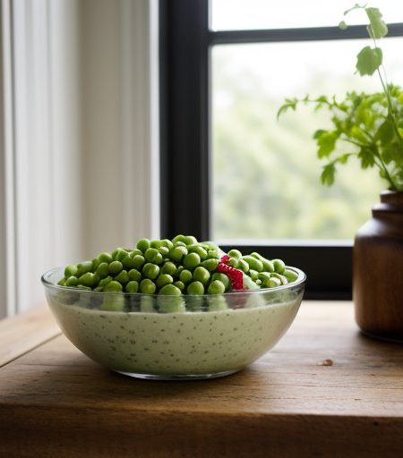 Iowa Peas & Cheese Salad recipe image