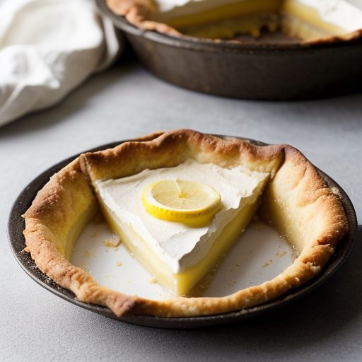 Ipswich Lemon Pie(english recipe image