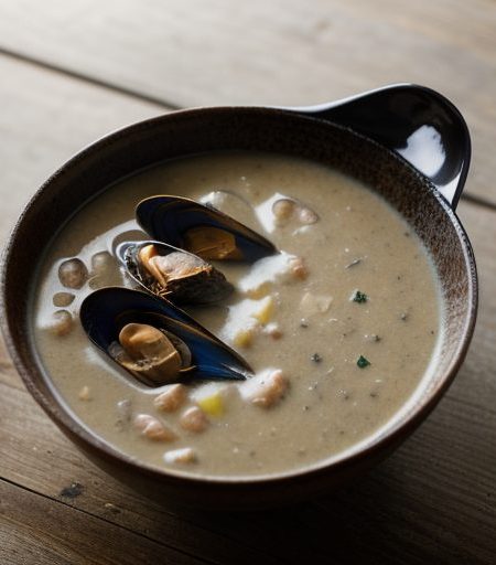 Irish Cream of Mussel Soup recipe image