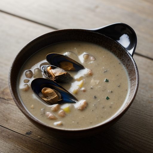 Irish Cream of Mussel Soup recipe image