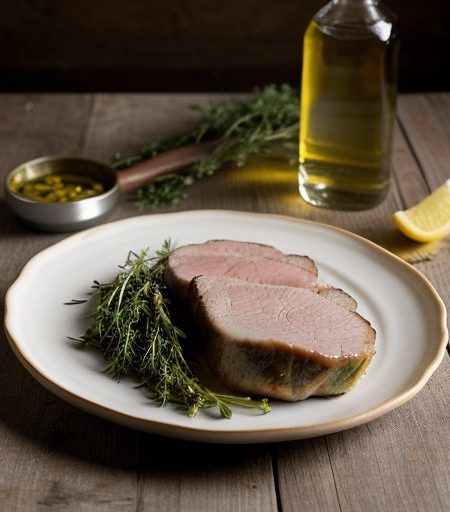 Irish Loin of Pork With Lemon and Herbs recipe image