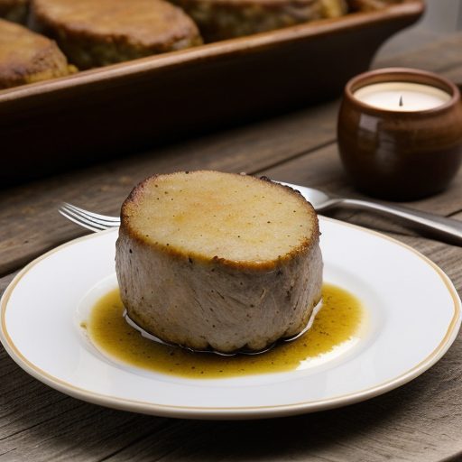 Irish Pork Roast With Potato Stuffing recipe image