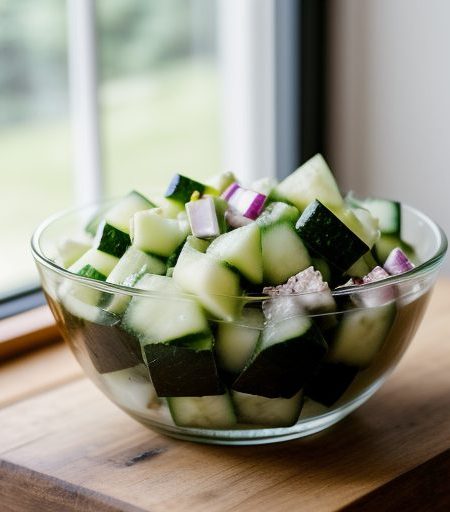 Iron Horse Cucumber Salad recipe image