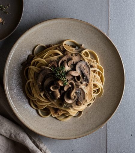 Iron-Rich: Creamy Linguine recipe image