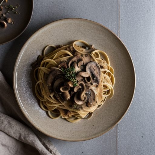 Iron-Rich: Creamy Linguine recipe image