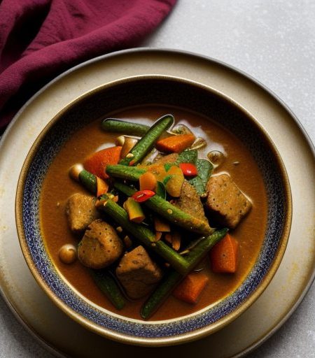 Iron-Rich: Pork & Vegetable Curry With Fres recipe image