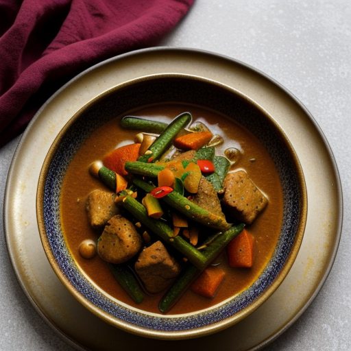 Iron-Rich: Pork & Vegetable Curry With Fres recipe image