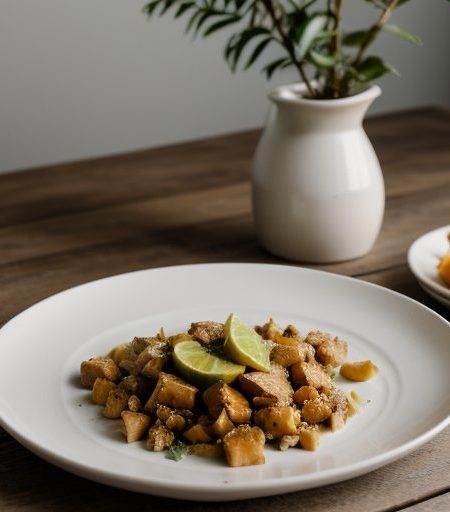 Island Chicken and Papaya recipe image