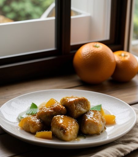 Israeli Orange Chicken recipe image