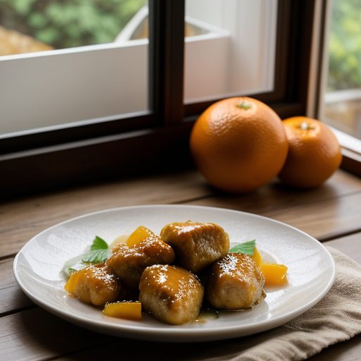 Israeli Orange Chicken recipe image