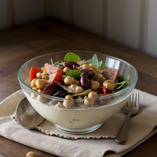 Italian Antipasto Salad Bowl recipe image