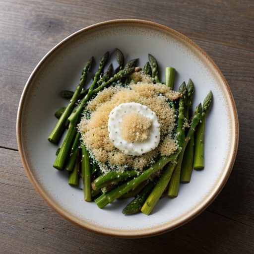 Italian Asparagus Rice Salad recipe image