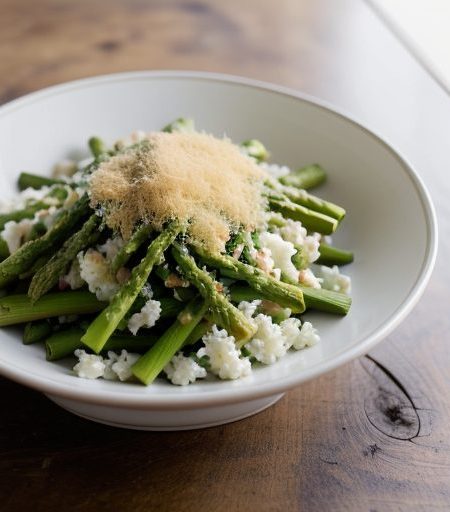 Italian Asparagus Rice Salad recipe image