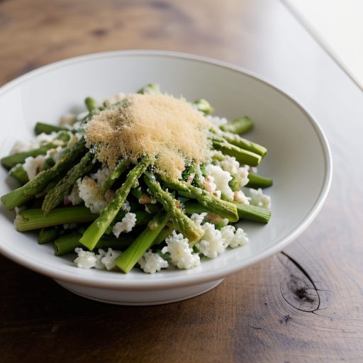 Italian Asparagus Rice Salad recipe image