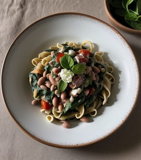 Italian Bean & Pasta Salad recipe image
