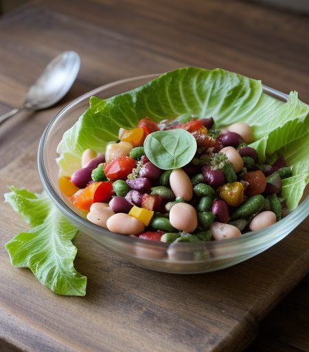 Italian Bean-and-Tomato Salad recipe image