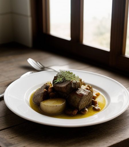 Italian Braised Lamb & Potatoes recipe image