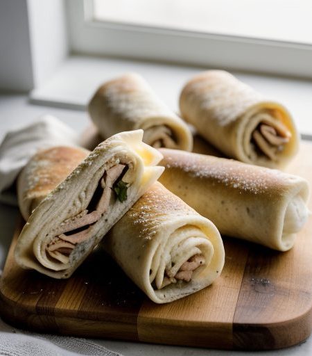 Italian Chicken Rolls recipe image