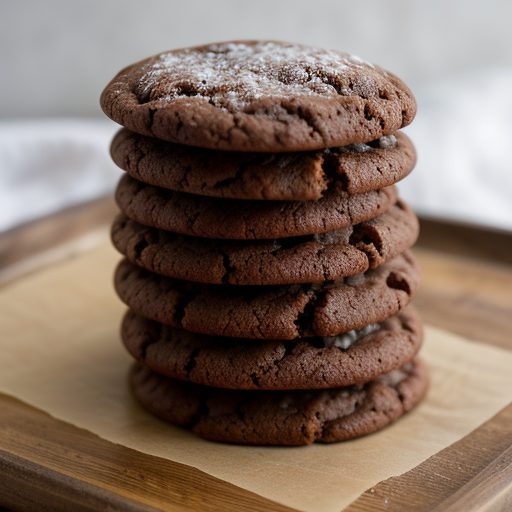 Italian Chocolate Nut Cookies recipe image