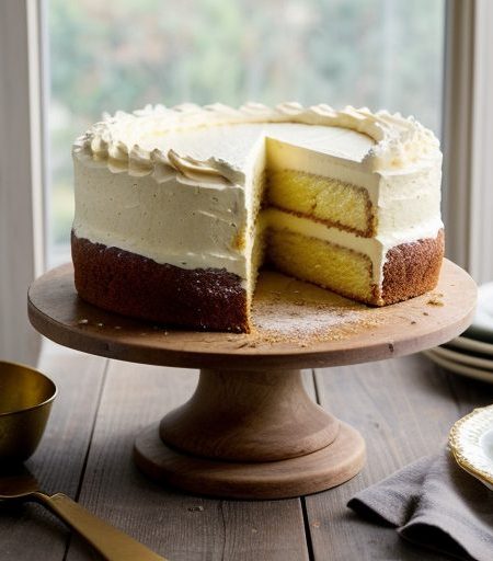 Italian Cream Cake Ii recipe image