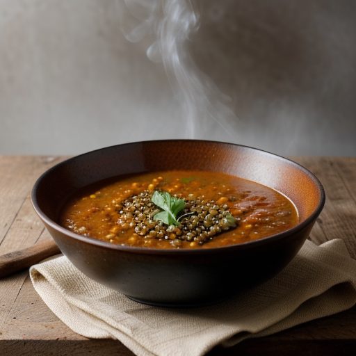 Italian Lentil Soup (Complete Protein Vegetar recipe image